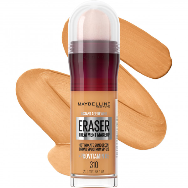 Maybelline Instant Age Rewind Eraser Foundation con SPF 20 y Provitamina B5, 310, 1 recuento
