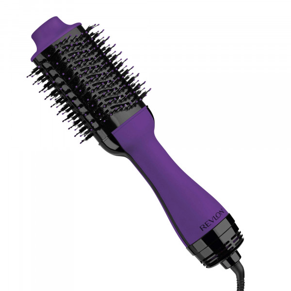 Secador de pelo de un solo paso de Revlon y cepillo de aire caliente volumante, morado