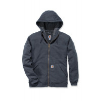 Carhartt Men's Rain Defensor Rockland Rockland Sherpa Sweins Capucha con capucha, Heather de carbono, X-Large